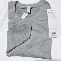 CRZ YOGA M グレー ヨガウェア 速乾 通気レディース フィットネス