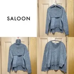 【大特価・美品】SALOON 3way ジップニット
