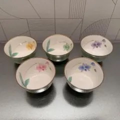 香蘭社　有田焼　湯呑み　5客セット