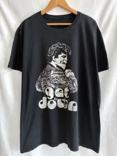 ジェームズ・ブラウン Tシャツ 黒 Goodie Two Sleeves半袖XL