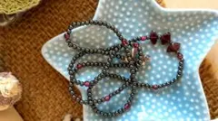 ★お値下げ★ ビーズネックレス ハンドメイドアクセサリー
