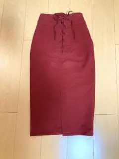 RESEXXY ボルドー　ハイウェスト　タイトスカート