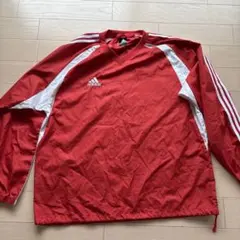 美品】adidas アディダス ジャケット 赤 Oサイズ（L〜XL相当）