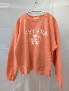 美品✨フリークスストア ヴィンテージ加工スウェット オレンジ