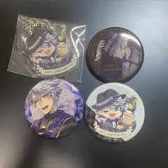 ツイステ アズール缶バッジ アクキー