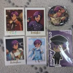 乙狩アドニス、 箔押しセット、ステッカー 缶バッチ まとめ売り