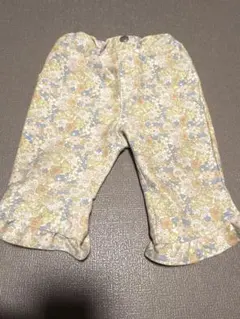 petit main 花柄フレアパンツ 80