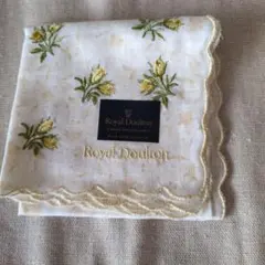 Royal Doulton ハンカチ 花柄 刺繍のサムネイル