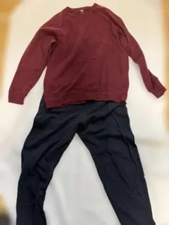 UNIQLO ユニクロ スウェット上下セット トレーナー パンツ ルームウェア