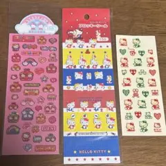 ハローキティ シールセット 3枚入り