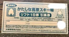 2026年最新】かたしな高原スキー場の人気アイテム - メルカリ