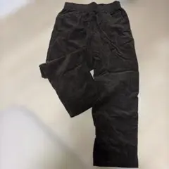 GU コーデュロイ イージーパンツ ダークブラウン