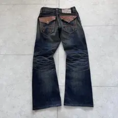 archive y2k EDWIN XV boots cut denim