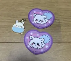 ちいかわ ダイカットステッカーセット メタルチャーム　モモンガ
