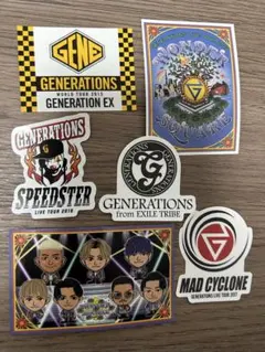 GENERATIONS ステッカーセット