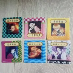 鬼滅の刃 キャラクター　ペーバークリップ　６枚セット