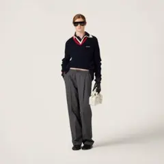 2025年最新】MIU MIU スーパーファインウール パンツの人気アイテム
