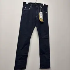 タグ付き　PLST ダークブルー　フィットデニムパンツ スリムストレートデニム
