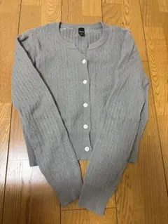 Dazy グレー 長袖カーディガン