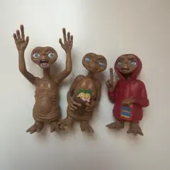 【昭和レトロ】E.T. フィギュア 5体セット E.T. フィギュアセット5体 - メルカリ