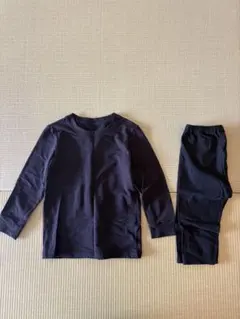 UNIQLO 長袖アンダーシャツ 7部丈レギンス　2着110