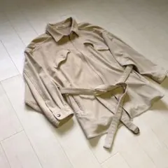 SNIDEL オーバーサイズ　スウエードブルゾン