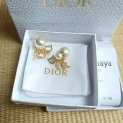 パールクリスチャンディオールピアス