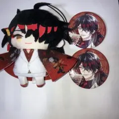 にじさんじ ヴォックス・アクマ ぱぺっと＆缶バ2個