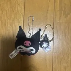 クロミちゃんぬいぐるみとアクリルストラップセット