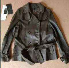 破格値下！定価23万円セレクトショップ購入スペインラム羊本革レザージャケット美品