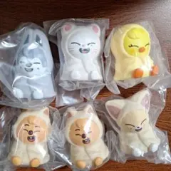 SKZOO 　ライトマスコット　ガチャ　6個