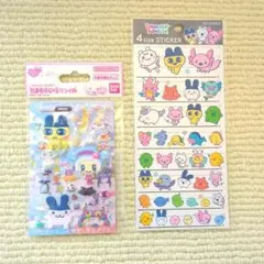 【即日発送・新品】たまごっち2枚／たまもりシールリフィル＆4サイズステッカー