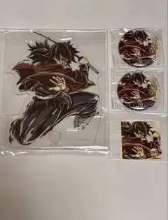 鬼滅の刃 冨岡義勇 エンドロールイラスト アクスタ チェキ風ブロマイド