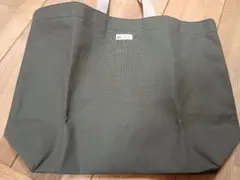 帆布★オリーブグリーン トートバッグ 大きめ