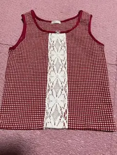 ★ MILKの可愛いギンガムチェックのタンクトップ★