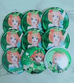 五等分の花嫁　中野四葉　缶バッジ　まとめ売り