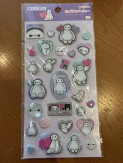 ベイマックス ポップデコパーティー ラメきらクリスタルシール