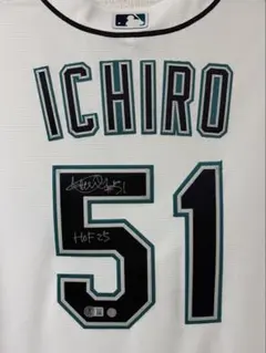 イチロー 直筆サイン入りユニフォーム HOF25 ICHIRO マリナーズ 証明 イチロー 直筆サイン入りユニフォーム HOF25 ICHIRO マリナーズ 証明