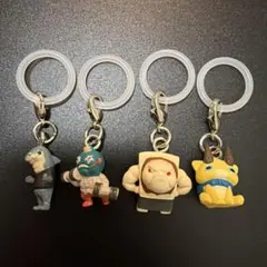 妖怪ウォッチ　めじるしストラップ　4個セット