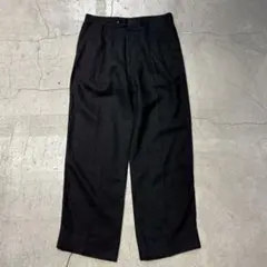 【希少】 00s Eddie Bauer ブラックリネン ワイドスラックス 極太 90s 00s Eddie Bauer リネン ワイドスラックス 極太 黒 - メルカリ