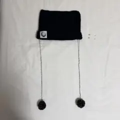 NieR Clothing ポンポン×安全ピン付きニット帽