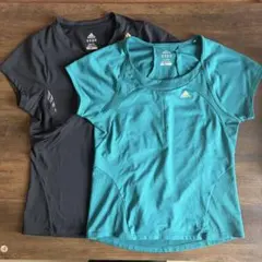 adidas プレミアムシリーズ レディース 半袖Tシャツ 2枚セット Sサイズのサムネイル