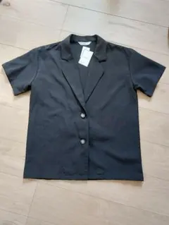 Linduce 黒 ショートスリーブジャケット 新作