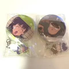 【希少】忍たま乱太郎　トレーディングチャーム付き缶バッジ　長次　小平太