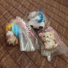 サンエックス ユニバース チャーム コリラックマ アフロ犬 たれパンダ