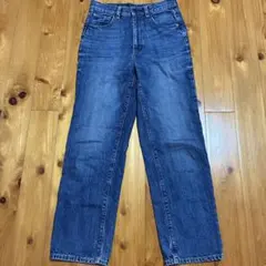 GU ハイウエストストレートジーンズ Mサイズ
