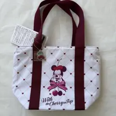 東京ディズニーランド　ミニー ランチバッグ さくらんぼ