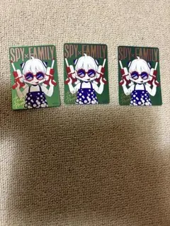 ナツコミ2026 メタキラカード SPY×FAMILY 新品未使用×3のサムネイル