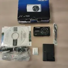 フルセット OLYMPUS μ-7000 1200万画素 7倍ズーム xD1GB - メルカリ