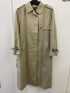 MY77 DAKS ダックス ロングコート ベージュ チェック柄 トレンチコート